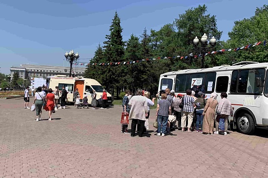 Иркутский филиал «СОГАЗ-Мед» проинформировал участников профилактической акции , новости, пресс-релизы, статьи, «СОГАЗ-Мед», омс
